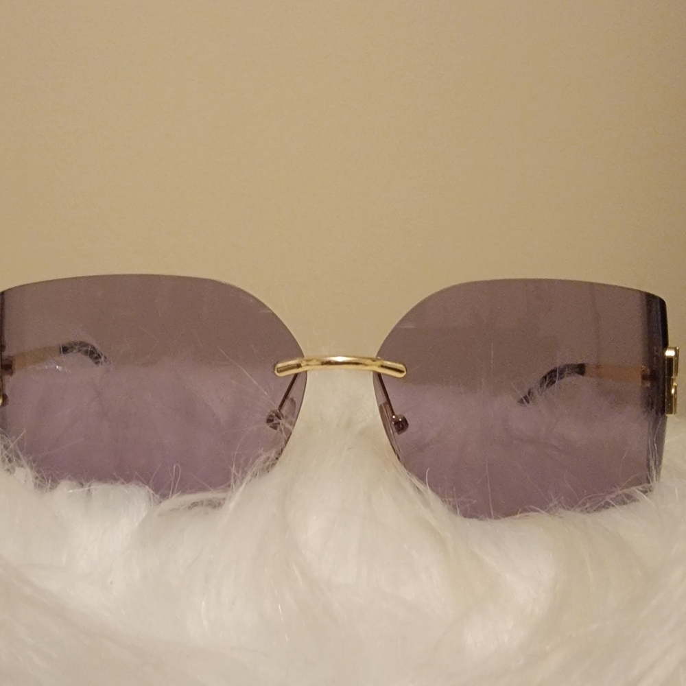 Elegant Purple Sunglasses Miu Miu